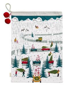 ΧΡΙΣΤΟΥΓΕΝΝΙΑΤΙΚΟΣ ΣΑΚΟΣ ΔΩΡΩΝ 45x65cm SOPHIE ALLPORT - HOME FOR XMAS