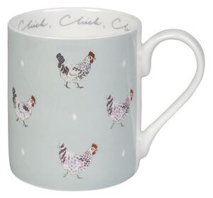 ΚΟΥΠΑ ΠΟΡΣΕΛΑΝΗΣ FINE BONE CHINA 275ml SOPHIE ALLPORT - CHICKEN (COLOURED)