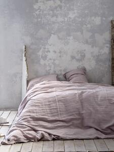 ΥΠΕΡΔΙΠΛΗ ΠΑΠΛΩΜΑΤΟΘΗΚΗ 220x240cm NIMA - LINEN DUSTY PINK