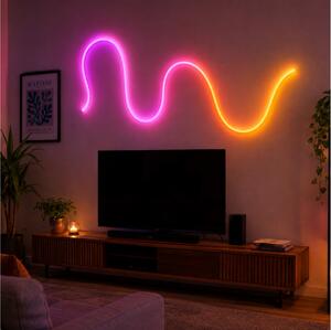 Ταινία LED Rainbow Neon Effect Home Deco Factory LA0172 - 3 Μέτρα, 96 LED φωτάκια, Σύνδεση USB - Πολύχρωμο