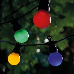 Sirius Σειρά φωτάκια LED Lucas, σετ εκκίνησης, πολύχρωμα, 10 φωτάκια, ηλιακή, Πολύχρωμο, Πλαστικό