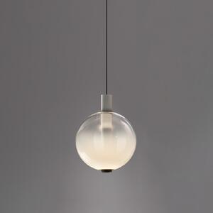 OLEV LED κρεμαστό φωτιστικό BEAM STICK NUANCE, λευκό, Ø 20 cm, 927, ρυθμιζόμενος, Λευκό, Σαλόνι / τραπεζαρία, Γυαλί, σχεδιασμός