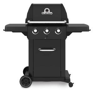 Ψησταριά Υγραερίου Broil King Royal 320 Shadow με μαντεμένια σχάρα, θερμόμετρο, ισχύ 8.8kW και διαστάσεις 127x57x150cm