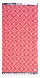 Πετσέτα Θαλάσσης (90x170) Nef-Nef Homeware Sparkle Fringes Coral