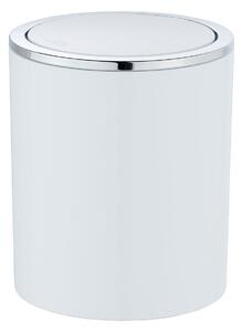 Κάδος Απορριμμάτων Μπάνιου (Φ14x17) Wenko 2lt Inca White 23930100