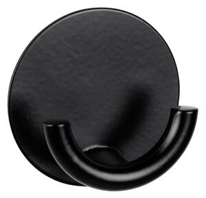 Κρεμαστράκι Αυτοκόλλητο (Φ5.3x2.5) Wenko Rondo Black 25657100