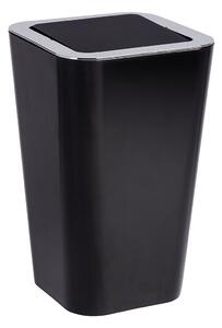 Κάδος Απορριμμάτων Μπάνιου (Φ18.5x36.5) Wenko 6lt Candy Black 22466100