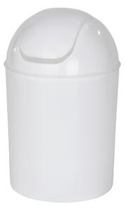 Κάδος Απορριμμάτων Μπάνιου (Φ20x30) Wenko 6lt Economic White 21424100
