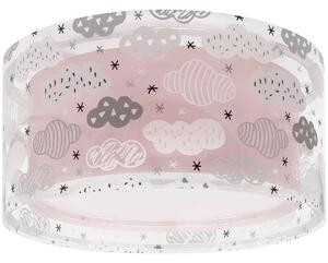 Παιδικό Φωτιστικό Πλαφονιέρα Ango Clouds Pink 41416MS