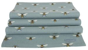 RUNNER ΤΡΑΠΕΖΑΡΙΑΣ 35x280cm SOPHIE ALLPORT - BEES TEAL