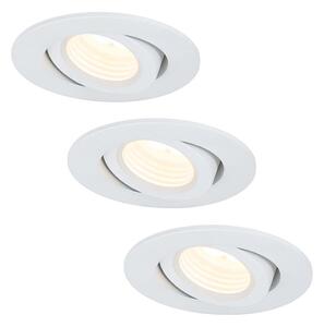 Paulmann 92685 - ΣΕΤ 3x Κρεμαστό φως οροφής LED PREMUIM LINE 3xLED/10W/230V