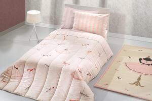 ΜΟΝΗ ΠΑΠΛΩΜΑΤΟΘΗΚΗ 160x220cm SAINT CLAIR - CHARM PINK SUEDE