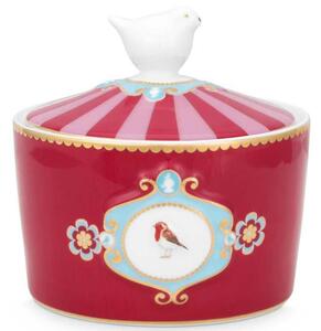 ΔΟΧΕΙΟ ΖΑΧΑΡΗΣ 300ml PIP STUDIO - LOVE BIRDS 51008004 (ΚΟΚΚΙΝΟ)