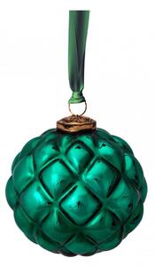 ΓΥΑΛΙΝΟ ΣΤΟΛΙΔΙ ΔΕΝΤΡΟΥ 12.5cm PIP STUDIO - CONE 51099206 (DARK GREEN)