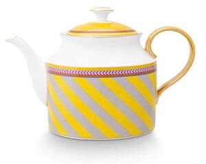 ΜΕΓΑΛΗ ΤΣΑΓΙΕΡΑ 1.8ltr PIP STUDIO - CHIQUE STRIPES YELLOW