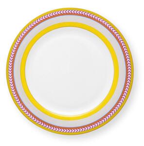 ΠΙΑΤΟ ΔΕΙΠΝΟΥ Δ23cm PIP STUDIO - CHIQUE STRIPES YELLOW