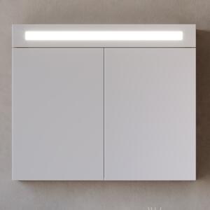 ΚΑΘΡΕΦΤΗΣ LED INTENSE 80cm χρ.BEIGE SOFT MAT/WHITE MAT 3MINT080BSWM