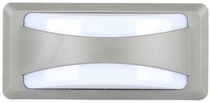 Απλίκα LED 12W 230V 1160lm 130° IP65 230x110x76mm Ψυχρό Λευκό Γκρι Σώμα 218247 V-TAC