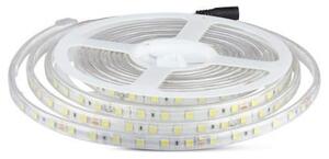 V-TAC Ταινία LED SMD 24V 10W 830lm/m 60LEDs/m 120° IP65 Φυσικό Λευκό 212563 (5 μέτρα)