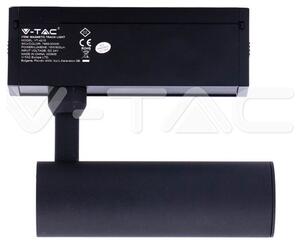 Φωτιστικό Σποτ Μαγνητικό Ράγας V-TAC Track Light 15W LED 36° 24V Μαύρο Φως Ημέρας 7967