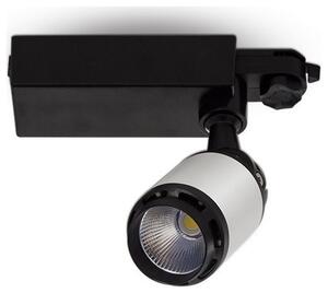 Φωτιστικό Ράγας V-TAC Track Light 10W LED Βάση Μαύρο- Λευκό Φωτισμός Ψυχρό Λευκό