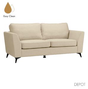 BOEL ΚΑΝΑΠΕΣ 3ΘΕΣΙΟΣ BEIGE 200x86xH92cm