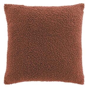 Διακοσμητική Μαξιλαροθήκη Μπουκλέ (40x40) L-C Woolen Terracotta 1612920