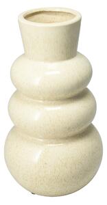 Διακοσμητικό Βάζο (Φ13x25) K-M Cream APF660160