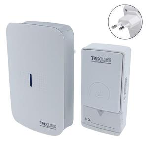 Ασύρματο κουδούνι πόρτας PIEZO BELL 230V IP40 λευκό