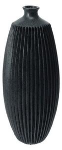 Διακοσμητικό Βάζο (Φ12x31) K-M Black APF670460
