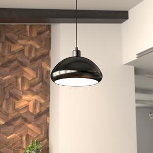 Φωτιστικό Οροφής Μονόφωτο A-S Savio Black 205965B