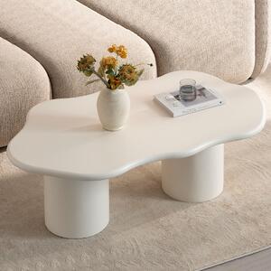 Τραπέζι Σαλονιού (120x70x45) Spitishop Nubia Cream
