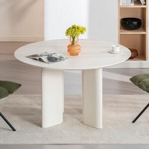 Τραπέζι Τραπεζαρίας (Φ120x75) Spitishop Rondo Cream