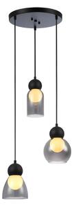 Φωτιστικό Οροφής Τρίφωτο Aca Juliette LT38233PBK Black