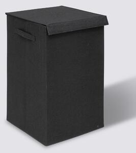 Καλάθι Απλύτων 2 Θέσεων 74Lit (37x36.5x60) F-V Colors Coal Black 206923J
