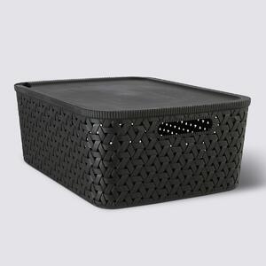 Καλάθι Αποθήκευσης (40x30.5x15) F-V Tressy Black 209336A
