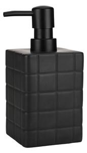 Dispenser Μπάνιου 450ml (7.5x7.5x15) Estia Tiles Μαύρο 02-27698
