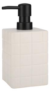 Δοχείο Κρεμοσάπουνου 450ml (7.5x7.5x15) Estia Tiles Λευκό 02-27728