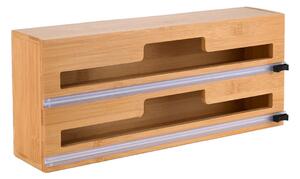 Επιτοίχια Βάση Οργάνωσης Ρολών 2 Θέσεων Estia Bamboo Essentials 01-28336