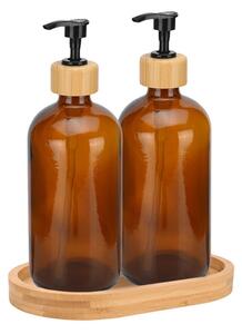 Δοχεία Υγρού Πιάτων Με Βάση (Σετ 3τμχ) Estia Bamboo Essentials 02-28800