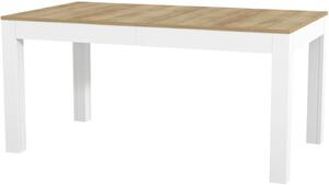 Τραπέζι Walnut επεκτεινόμενο-Fusiko-Leuko - 160.00Χ90.00Χ76.00cm