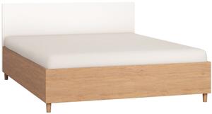 Κρεβάτι Simple-160 x 200-Φυσικό - Λευκό - 165.00Χ202.50Χ89.50cm