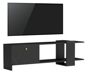 Έπιπλο TV Standi Μαύρο 120x25x36.8 cm