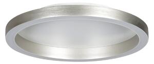 Steinhauer LED φωτιστικό οροφής Ringlux, ατσάλι γκρι, Ø 40 cm, μέταλλο, 2.700 K, ρυθμιζόμενος, Μεταλλικό, Σαλόνι / τραπεζαρία, Μέταλλο, σύγχρονο
