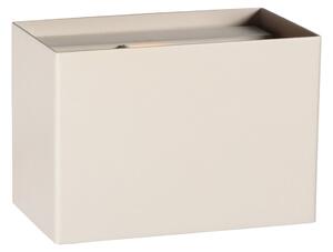 Steinhauer Φωτιστικό τοίχου Muro 3365, κρεμ, γωνιακό, G9, 2.700 K, ρυθμιζόμενος, Μπεζ, Σαλόνι / τραπεζαρία, Μέταλλο, σύγχρονο, Πρίζα τοίχου πάνω/κάτω