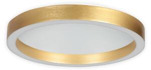 Steinhauer LED φωτιστικό οροφής Ringlux χρυσό χρώμα, Ø 40 cm, μέταλλο, 2.700 K, ρυθμιζόμενος, Χρυσό / Ορείχαλκου, Σαλόνι / τραπεζαρία, Μέταλλο, σύγχρονο