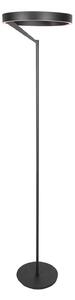 Steinhauer Λάμπα LED Mykty, μαύρη, ύψος 170 cm, μέταλλο 2-φωτιστικά. CCT, ρυθμιζόμενος, Μαύρο, Σαλόνι / τραπεζαρία, Μέταλλο, σύγχρονο