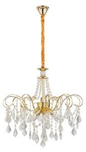 Κρυστάλλινο κρεμαστό φωτιστικό SWE081-CP 60cm GOLD