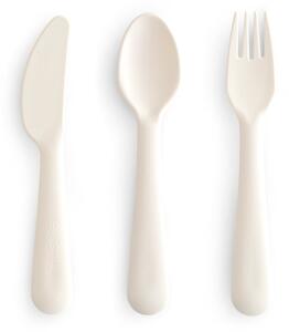 Πιρούνι-Μαχαίρι-Κουτάλι (Σετ) Mushie Ivory 66-101335