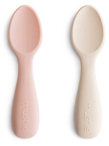 Κουτάλια Φαγητού (Σετ 2τμχ) Mushie Blush/Shifting Sand 66-101352